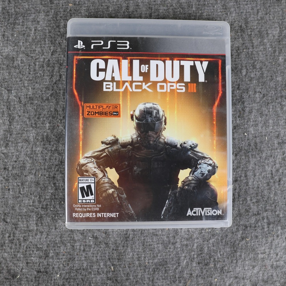Call Of Duty: Black Ops III Sony PlayStation 3 PS3 Game Activision M NTSC-U/C